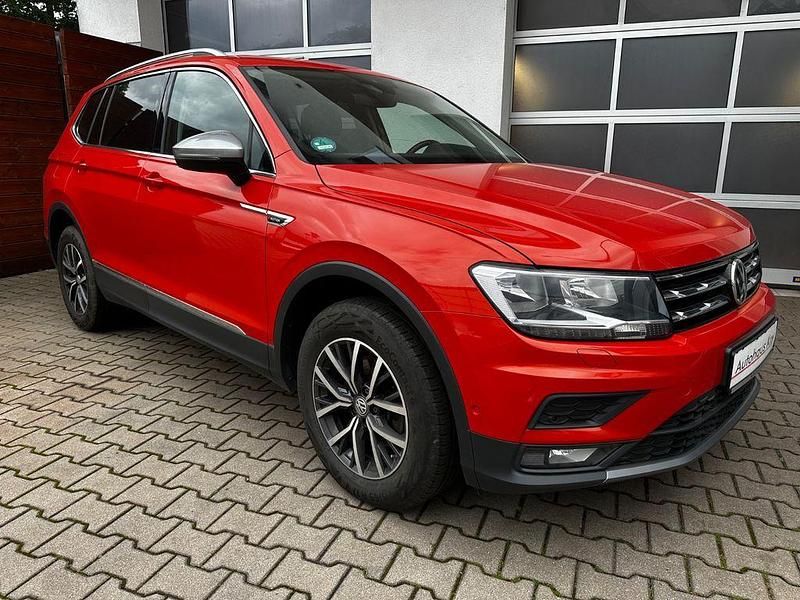 Orange Gebraucht 2021 VW Tiguan Allspace Comfortline SUV | 15.999 € (Guter Preis) - Bild 1/4
