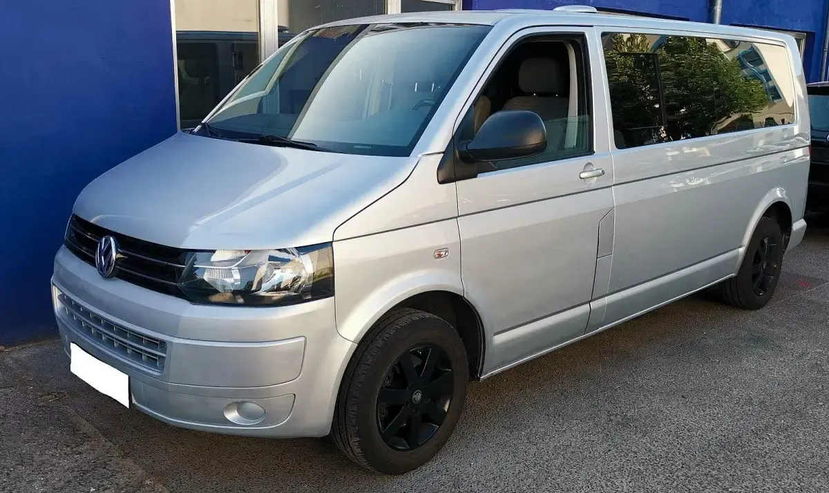 Gebraucht VW T5 131 PS (96 kW) 2008 Silber Van