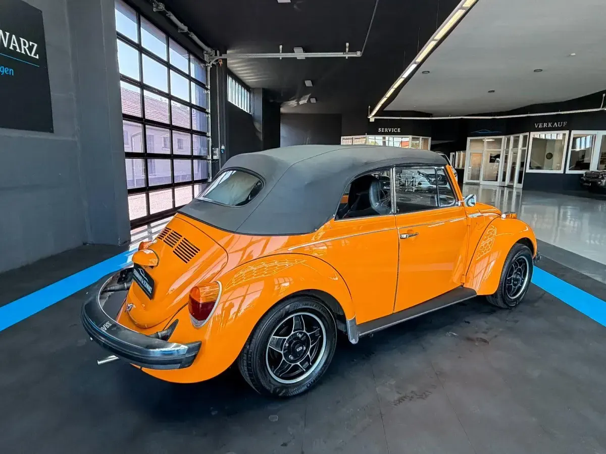 Gebraucht VW Käfer 50 PS (36 kW) 1973 Orange Cabrio