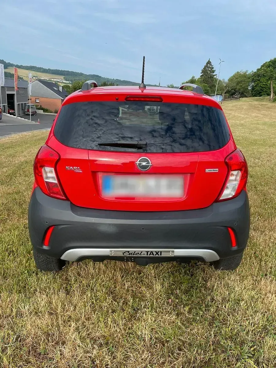Gebraucht Opel Karl Rocks 73 PS (53 kW) 2021 Rot Kleinwagen