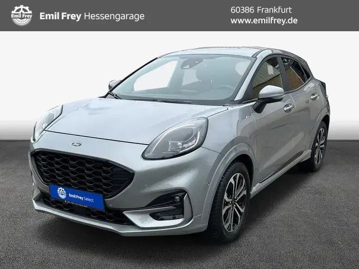 Solar silver metallic Gebraucht 2022 Ford Puma ST-Line SUV | 21.750 € (Guter Preis) - Bild 1/4