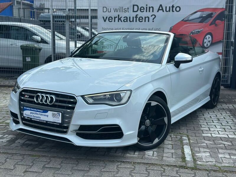 Weiß Gebraucht 2016 Audi S3 Cabriolet Sport Cabrio | 26.990 € (Guter Preis) - Bild 1/4