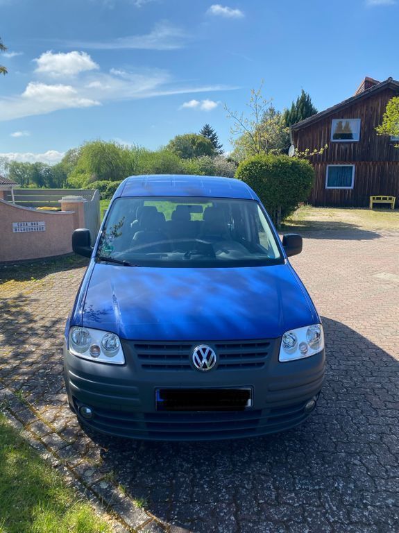 Blau Gebraucht 2010 VW Caddy Life Van / Kleinbus | 3.500 € (Guter Preis) - Bild 1/4