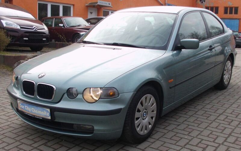 Grün Gebraucht 2001 BMW 316 Compact Sport Line Kleinwagen | 1.699 € (Superpreis) - Bild 1/4