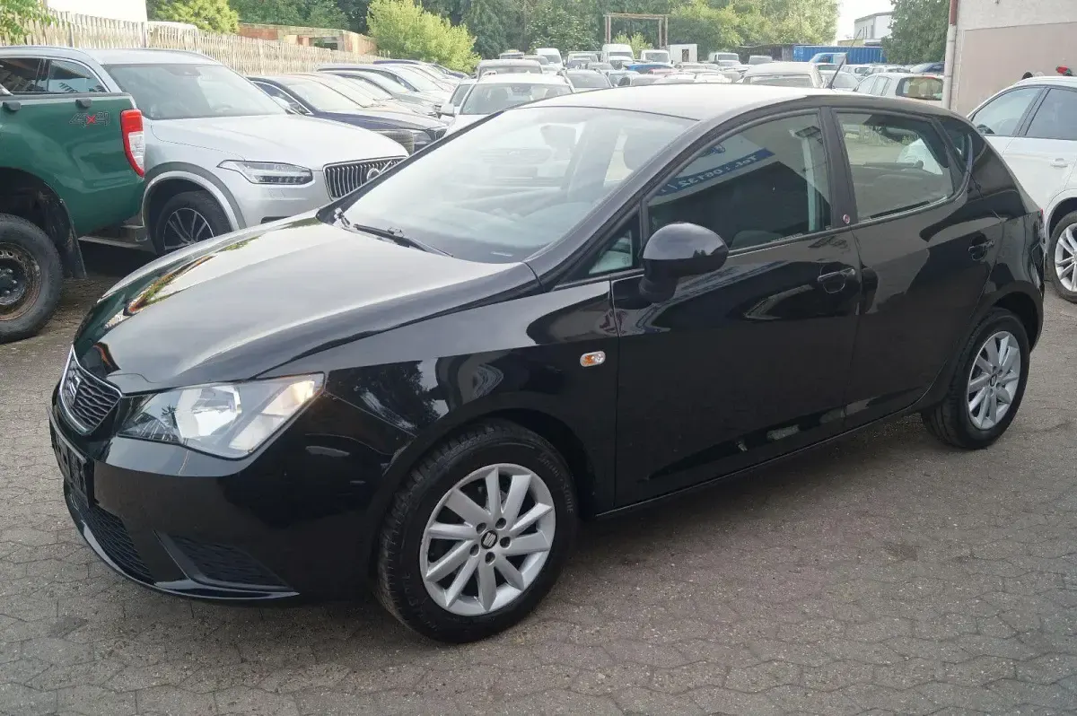 Gebraucht Seat Ibiza Reference 75 PS (55 kW) 2017 Schwarz Kleinwagen