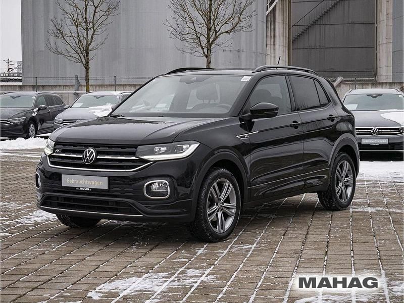 Gebraucht VW T-Cross R-line 110 PS (80 kW) 2022 Schwarz SUV