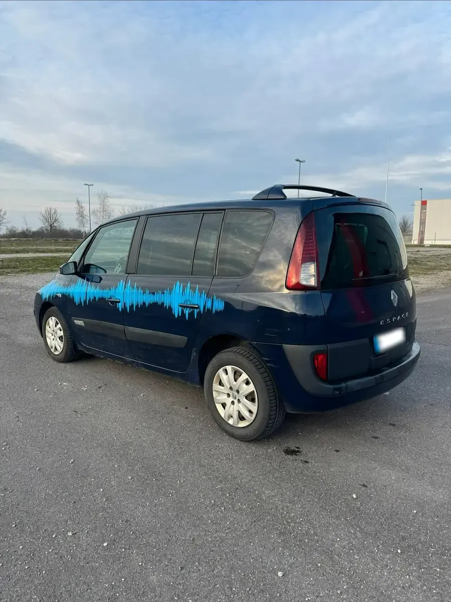 Używany Renault Espace Expression 170 KM (125 kW) 2006 Niebieski Minivan