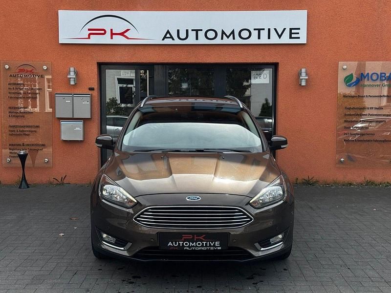 Brugt Ford Focus Titanium 125 HK (91 kW) 2018 Brun Stationcar