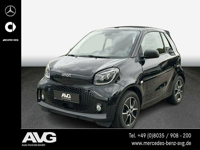 Schwarz Gebraucht 2022 Smart ForTwo Electric Drive Cabrio | 14.800 € (Fairer Preis) - Bild 1/4