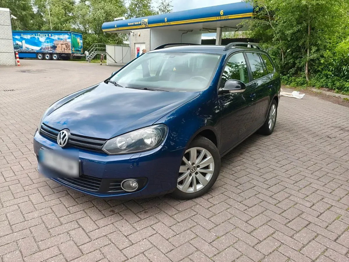 Gebraucht VW Golf VII 2013 Blau Kombi