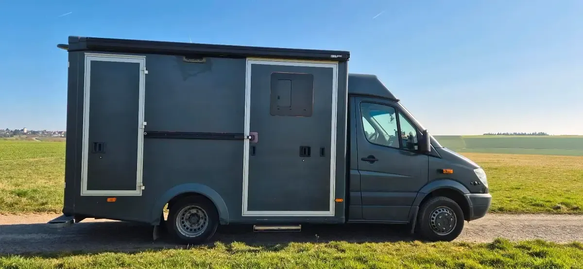 Gebraucht Mercedes Sprinter 163 PS (119 kW) 2012 Grau Van
