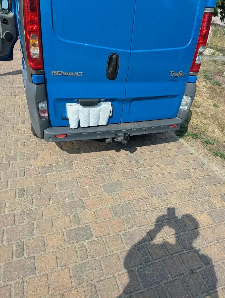 Gebraucht Renault Trafic 90 PS (66 kW) 2009 Blau Van / Kleinbus