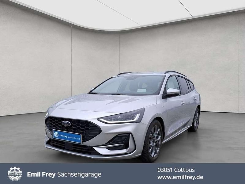 Silber Gebraucht 2024 Ford Focus ST-Line X Kombi | 24.440 € (Guter Preis) - Bild 1/4