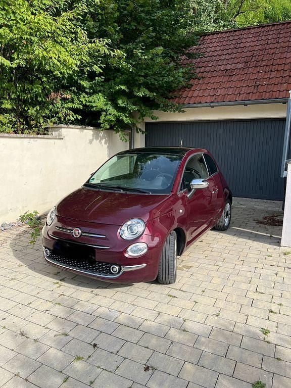 Rot Gebraucht 2017 Fiat 500 Lounge Kleinwagen | 9.500 € (Fairer Preis) - Bild 1/4