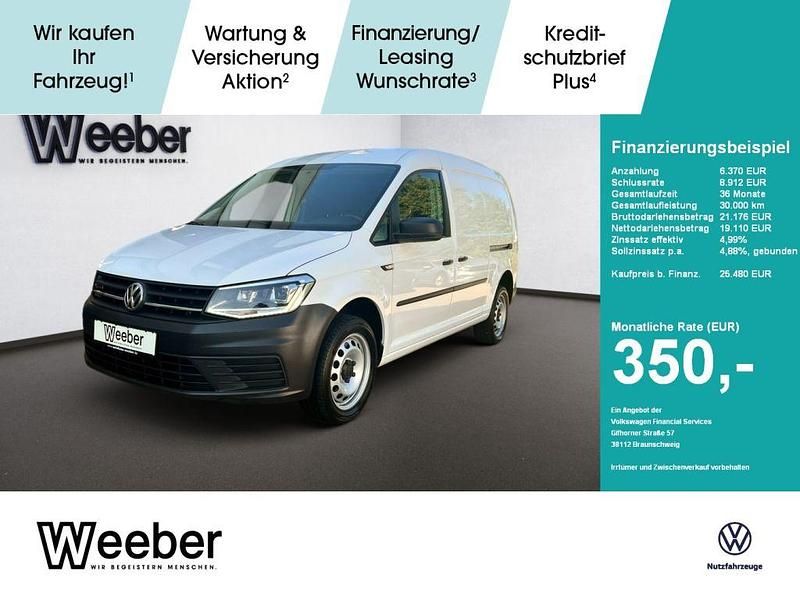 Candyweiß Gebraucht 2020 VW Caddy Maxi Van / Kleinbus | 24.490 € (Guter Preis) - Bild 1/4