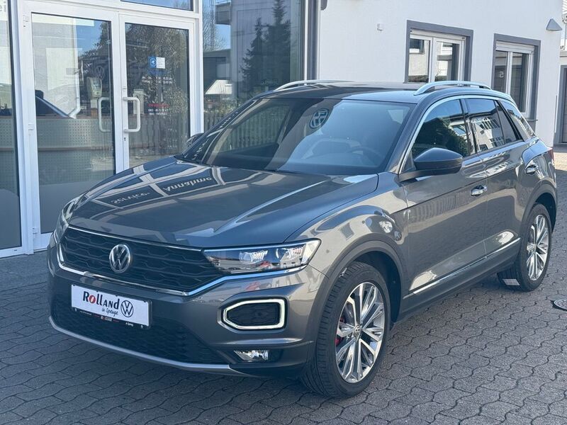 Grau Gebraucht 2018 VW T-Roc Sportline SUV | 19.900 € (Guter Preis) - Bild 1/4