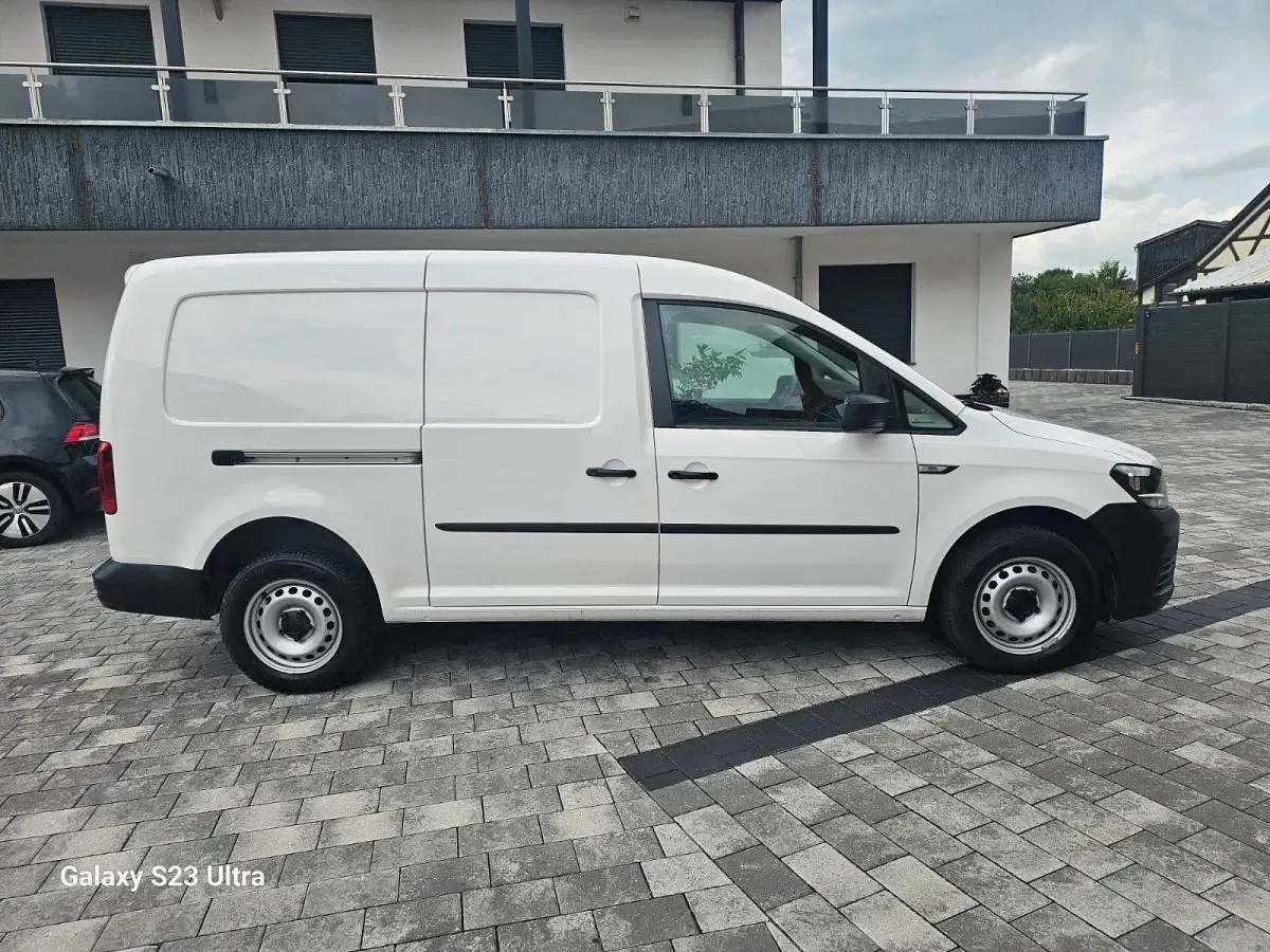 Gebraucht VW Caddy 122 PS (89 kW) 2020 Weiß Van / Kleinbus