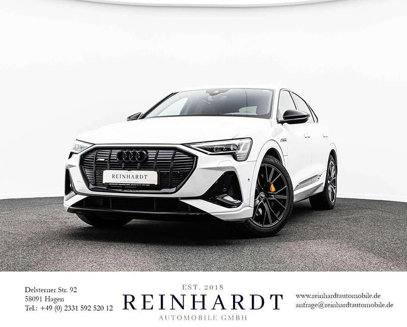 Gebraucht Audi e-tron Sportback S-Line 230 kW (313 PS) 2022 Gletscherweiß metallic SUV
