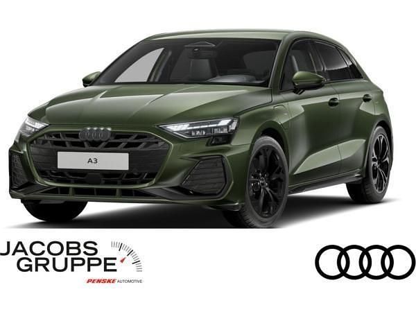 Grün (grün / distriktgruen) Neu 2025 Audi A3 e-tron Business Kleinwagen | 42.960 € (Guter Preis) - Bild 1/4