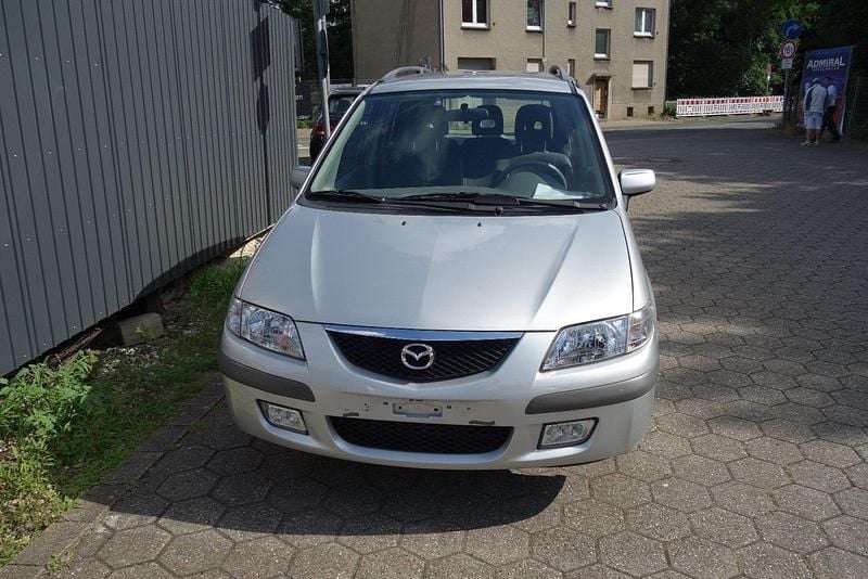 Gebraucht Mazda Premacy Exclusive 101 PS (74 kW) 1999 Silber Van / Kleinbus