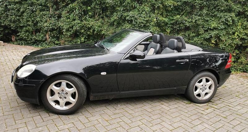 Schwarz Gebraucht 1999 Mercedes SLK200 Cabrio | 2.900 € (Superpreis) - Bild 1/4