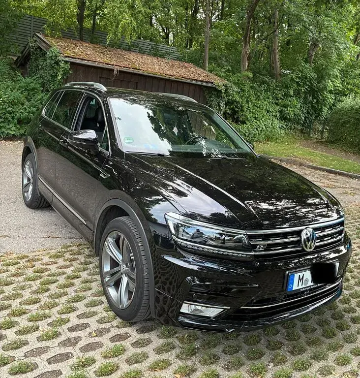 Gebraucht VW Tiguan R-line 220 PS (161 kW) 2017 Schwarz SUV