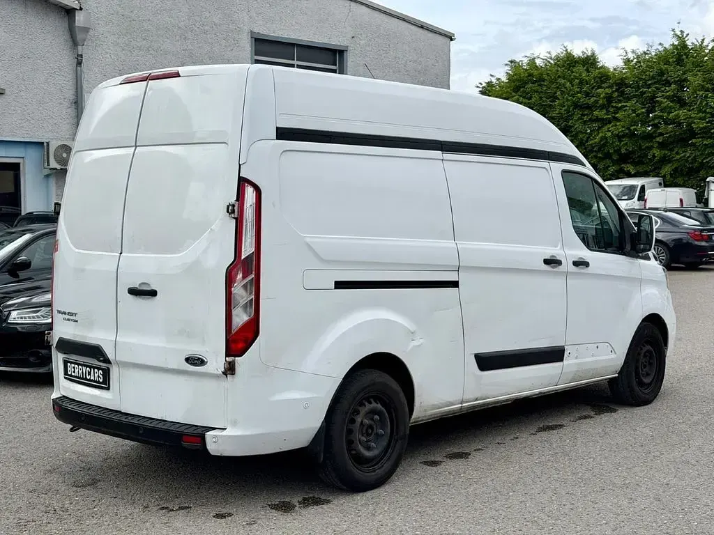 Gebraucht Ford Transit Custom 105 PS (77 kW) 2020 Weiß Van / Kleinbus