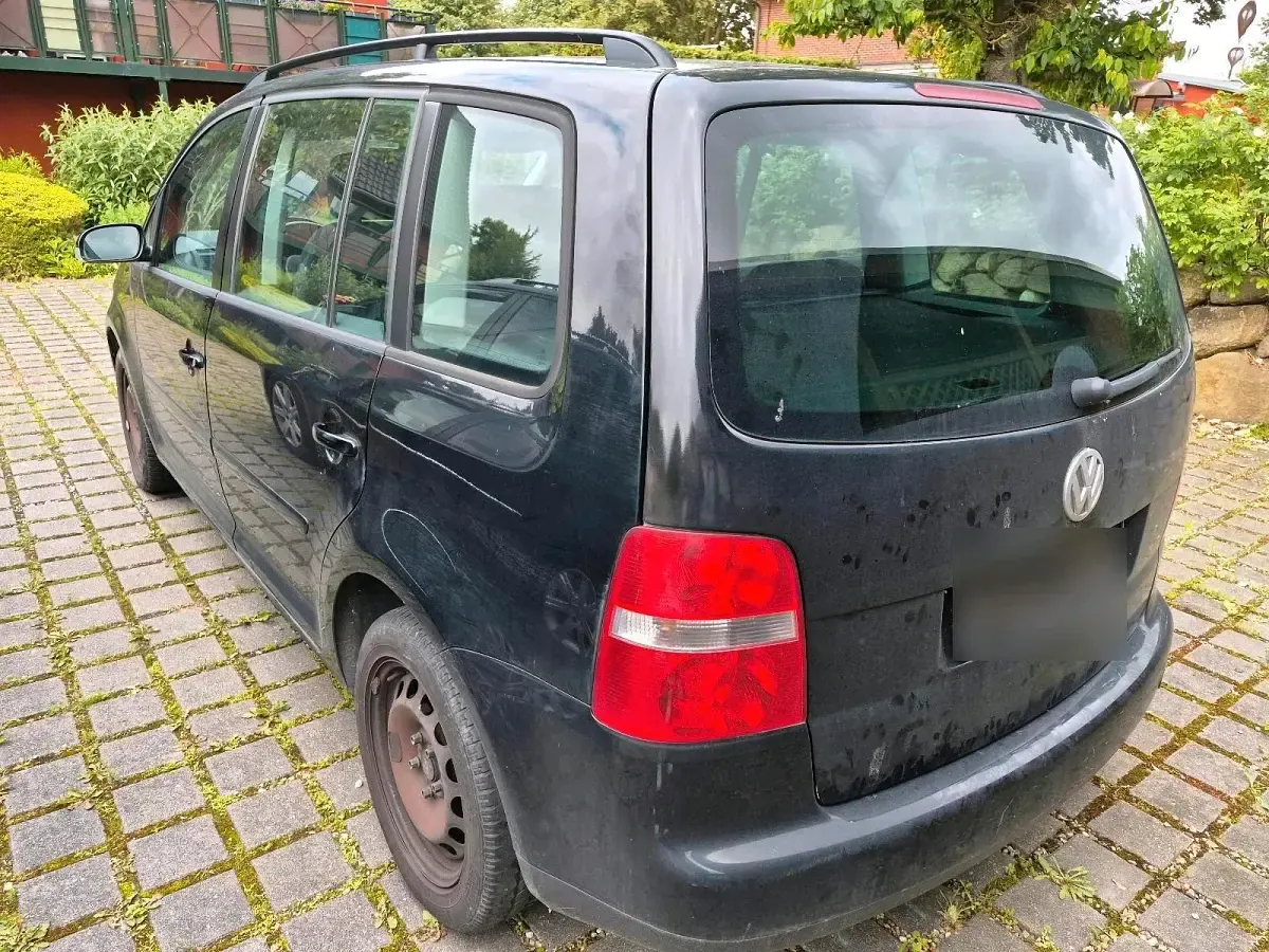 Gebraucht VW Touran 2004 Schwarz Van / Kleinbus