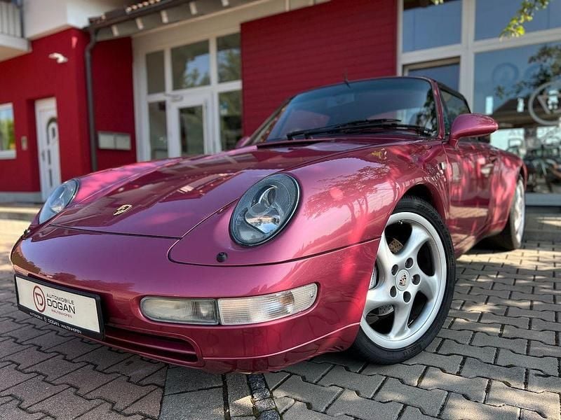 Rot Gebraucht 1995 Porsche 993 Cabrio | 188.850 € - Bild 1/4
