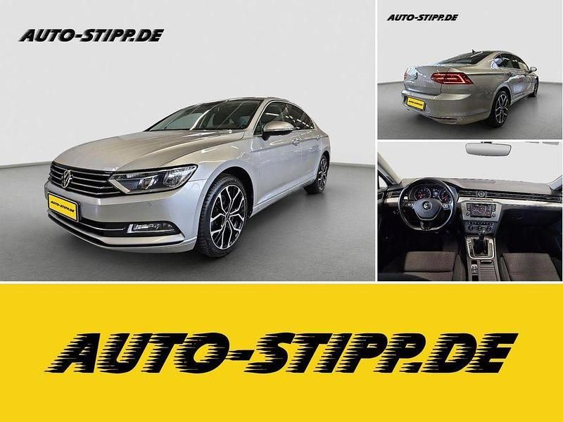 Tungsten silver (metallic) Gebraucht 2017 VW Passat Comfortline Limousine | 15.350 € (Fairer Preis) - Bild 1/4
