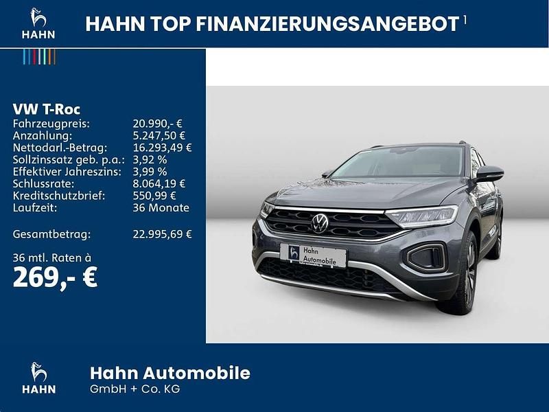 Gebraucht VW T-Roc Move 110 PS (80 kW) 2023 Grau SUV