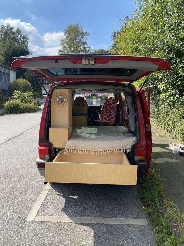 Rot Gebraucht 1996 VW T4 Allstar Van | 6.500 € (Teuer) - Bild 1/4