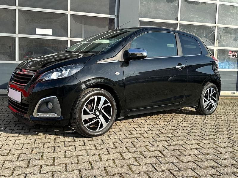 Gebraucht Peugeot 108 Allure 82 PS (60 kW) 2014 Schwarz Kleinwagen