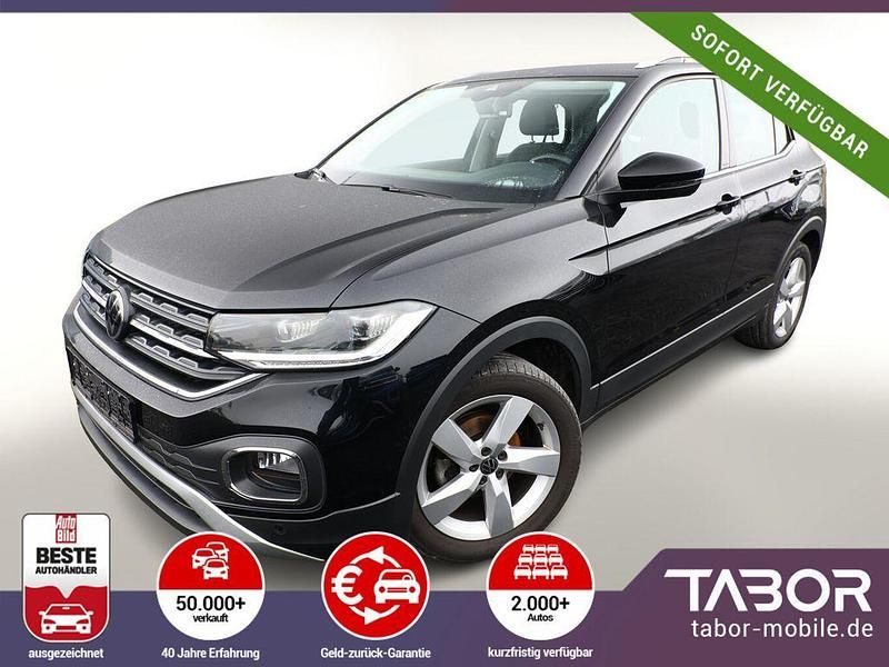 Schwarz Gebraucht 2021 VW T-Cross Style SUV | 20.988 € (Fairer Preis) - Bild 1/4