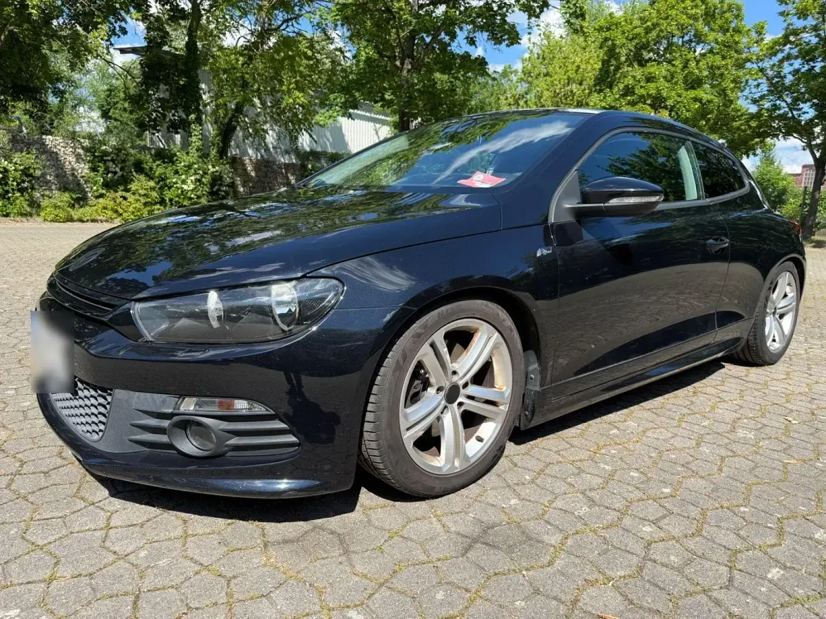 Gebraucht VW Scirocco R-line 160 PS (117 kW) 2010 Schwarz Coupé