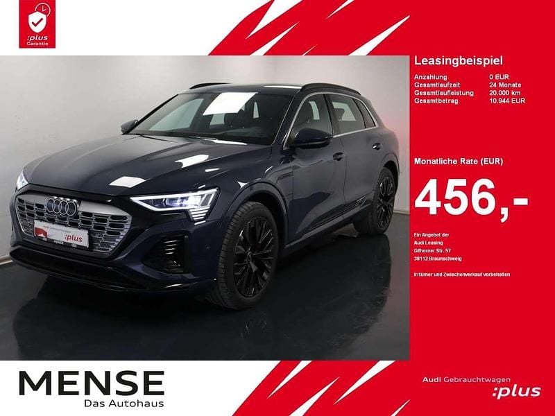 Plasmablau Gebraucht 2024 Audi Q8 e-tron S-Line SUV | 61.645 € (Guter Preis) - Bild 1/4