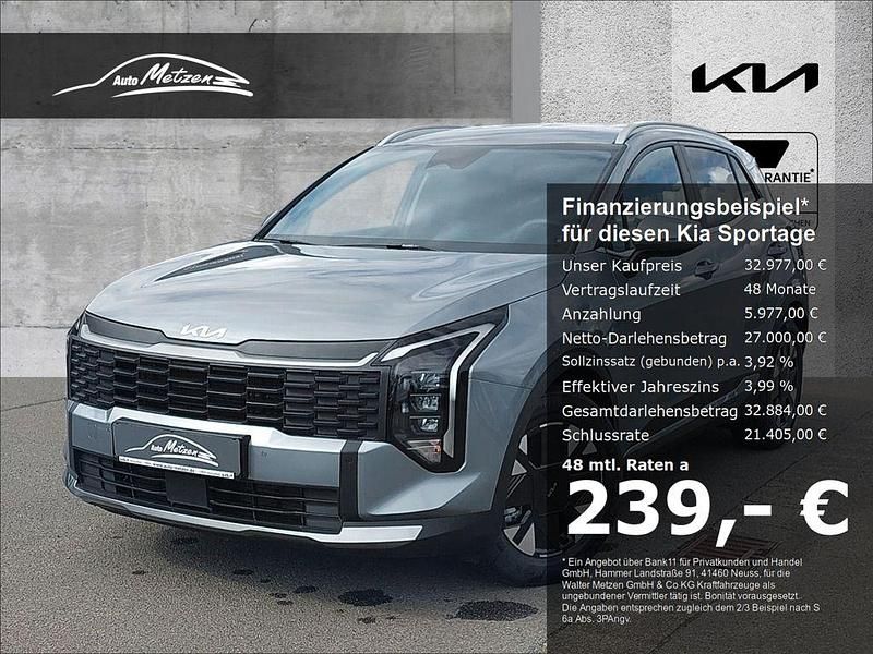 Schwarz Gebraucht 2025 Kia Sportage Vision SUV | 32.977 € (Superpreis) - Bild 1/4