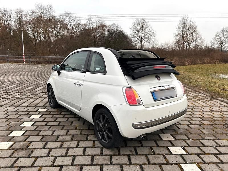 Weiß Gebraucht 2013 Fiat 500C Cabrio | 6.100 € (Fairer Preis) - Bild 1/4
