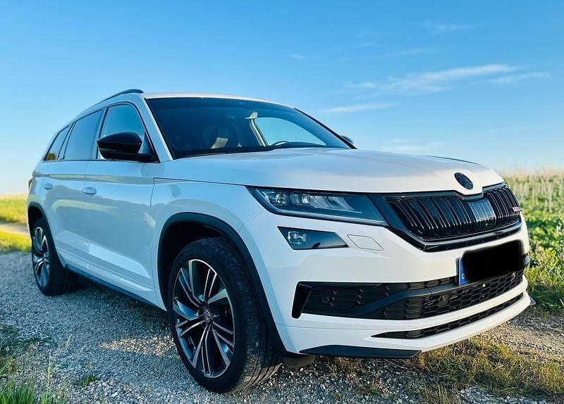 Gebraucht Skoda Kodiaq RS 239 PS (175 kW) 2020 Weiß SUV