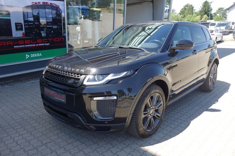 Santorini black Gebraucht 2018 Land Rover Range Rover evoque Dynamic SUV | 21.800 € (Fairer Preis) - Bild 1/4