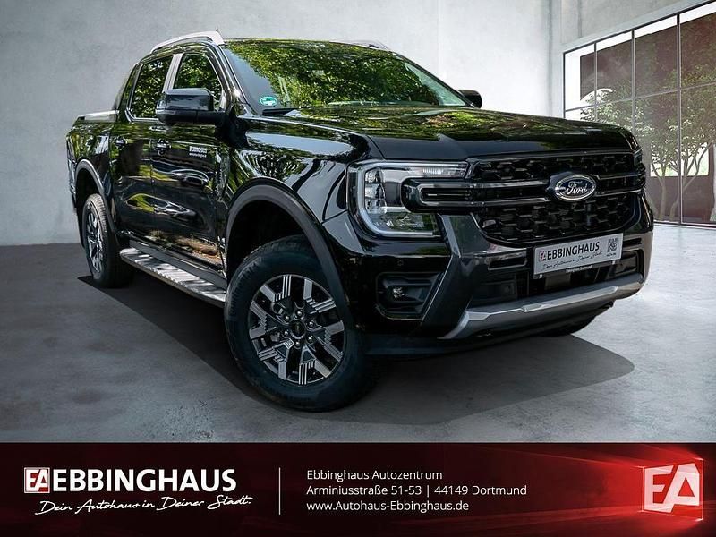 Schwarz Gebraucht 2025 Ford Ranger Wildtrack Abholung | 54.499 € - Bild 1/4