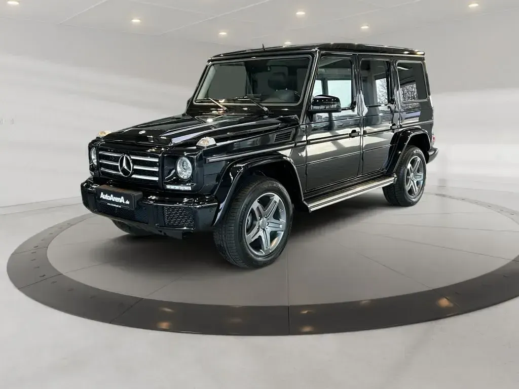 Gebraucht Mercedes G500 AMG 421 PS (309 kW) 2018 Obsidianschwarz metallic SUV