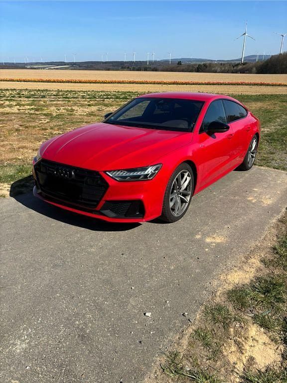 Rot Gebraucht 2021 Audi A7 Ambiente Limousine | 36.900 € (Superpreis) - Bild 1/4