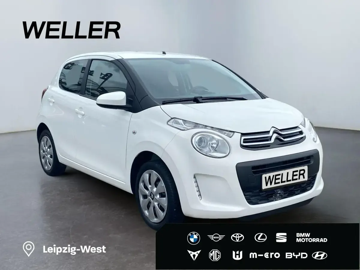 Gebraucht Citroën C1 Feel 72 PS (52 kW) 2021 Weiss Kleinwagen