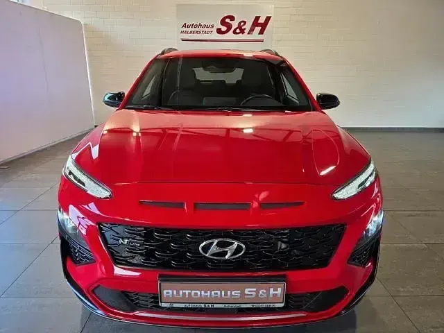 Gebraucht Hyundai Kona N Line 199 PS (146 kW) 2023 Rot SUV
