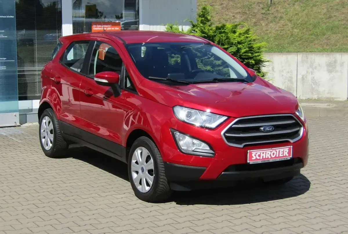Gebraucht Ford Ecosport Cool & Connect 101 PS (74 kW) 2021 Rot SUV