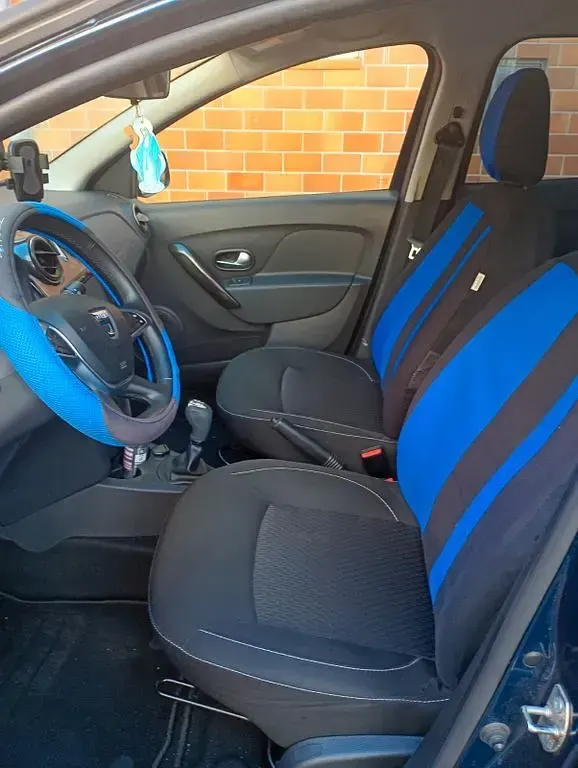 Gebraucht Dacia Logan Stepway 90 PS (66 kW) 2017 Blau Limousine