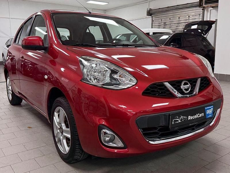 Gebraucht Nissan Micra Acenta 80 PS (58 kW) 2016 Rot Kleinwagen