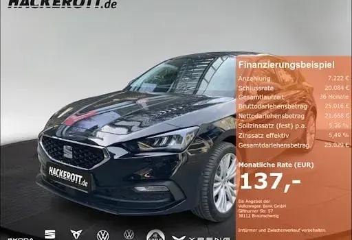 Gebraucht Seat Leon Style 150 PS (110 kW) 2024 Schwarz Limousine