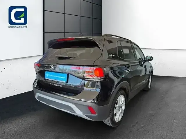 Gebraucht VW T-Cross Goal 95 PS (69 kW) 2025 Schwarz SUV
